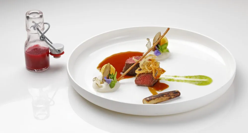 Filetto di bue in crosta di cipolle