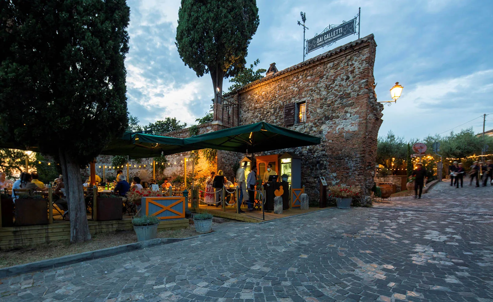 DAI GALLETTI, A SANTARCANGELO ALTA