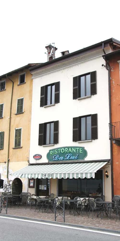 Ristorante Da Lui, dove il pesce non è solo di lago