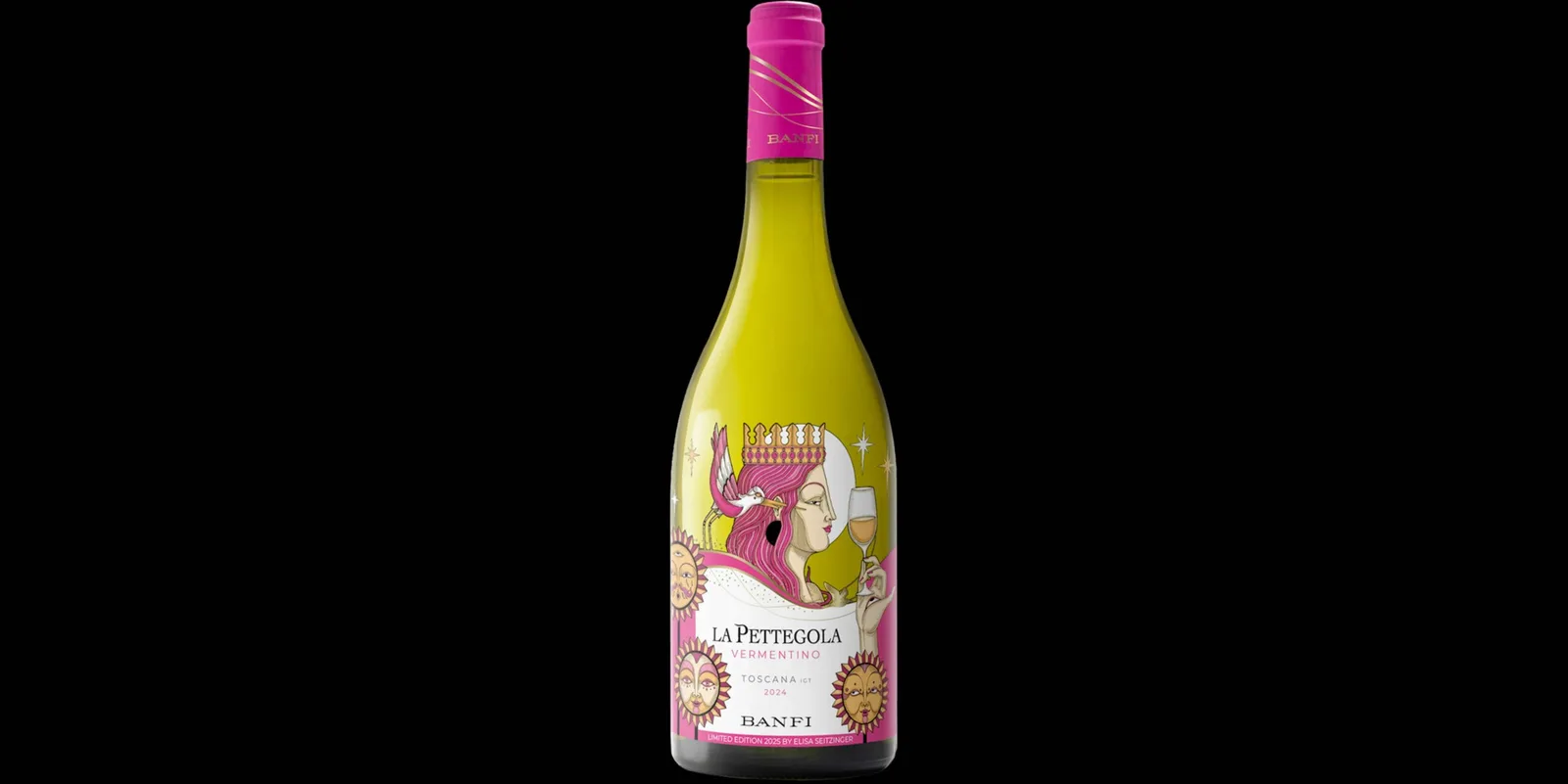Continua il sodalizio di Banfi con il design d’autore: Elisa Seitzinger firma La Pettegola Limited Edition 2025