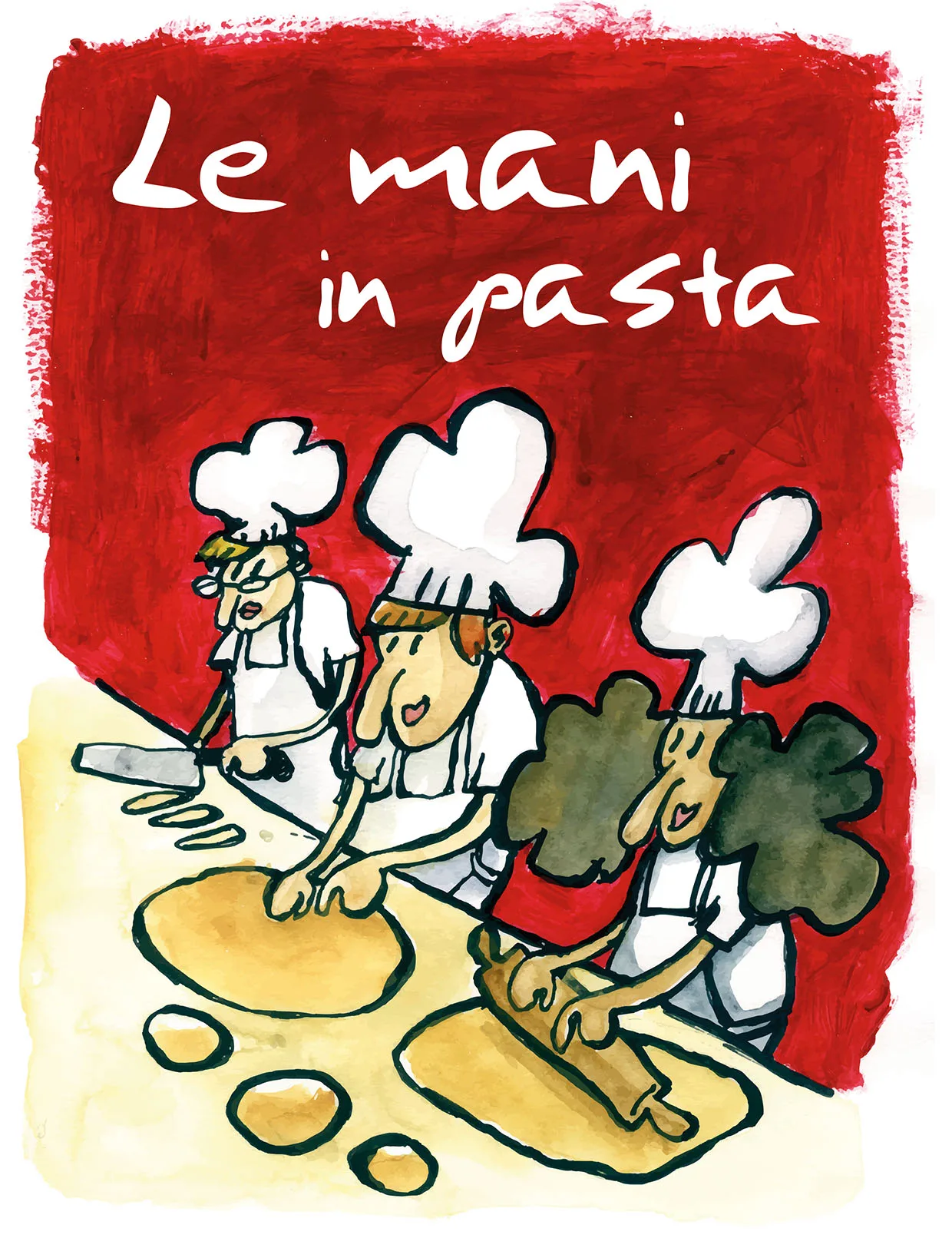 Le mani in pasta con le sfogline romagnole