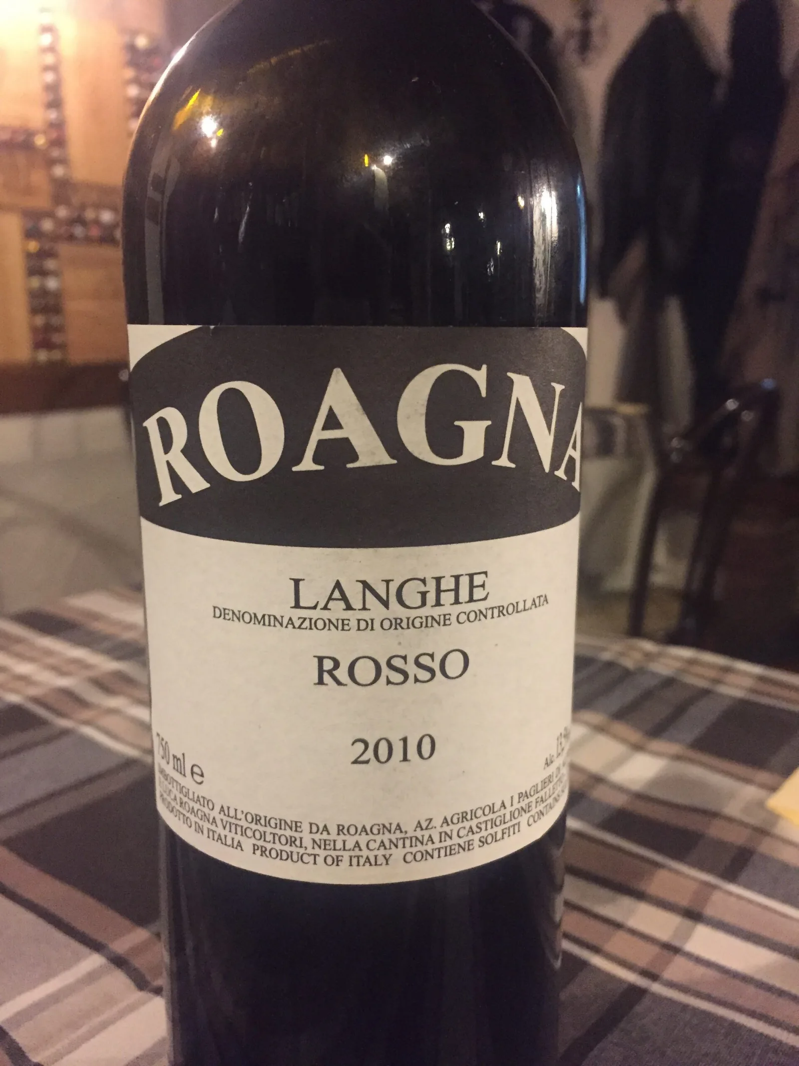 Roagna, il nebbiolo ? Grande ?