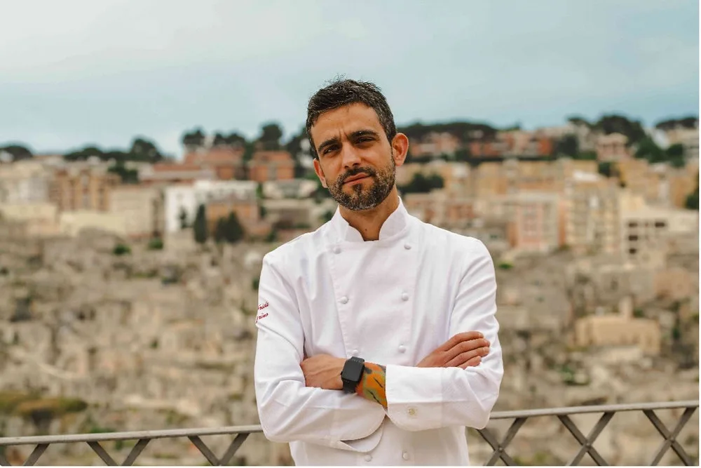 Gabriele Marino è lo Chef de Cuisine del ristorante “Le Bubbole” a Matera