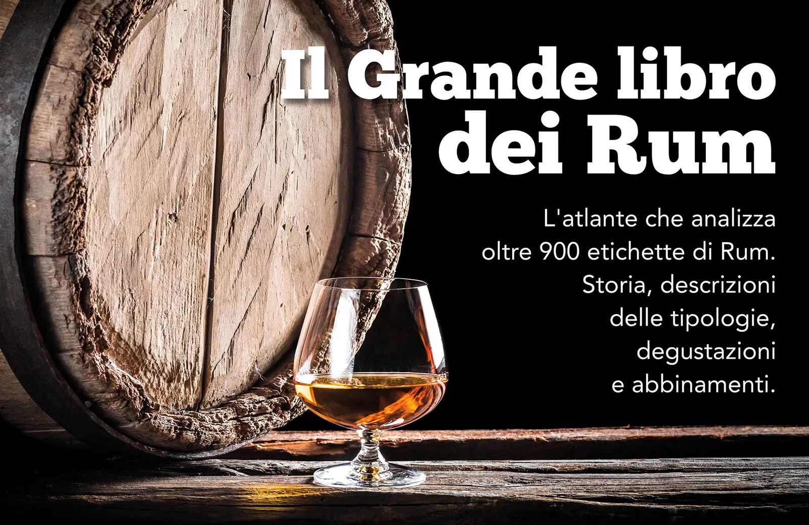 A Natale un regalo esclusivo: il Grande libro dei Rum