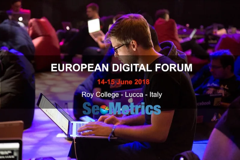 Seometrics.it fra i big del 15° European Digital Forum