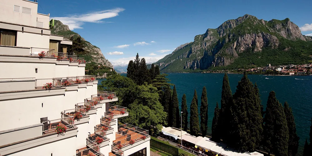 Terrazza Manzoni dell’Hotel il Griso di Malgrate (Lecco)