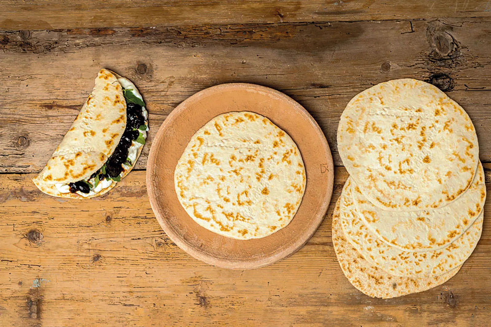 La piadina de La Sangiovesa