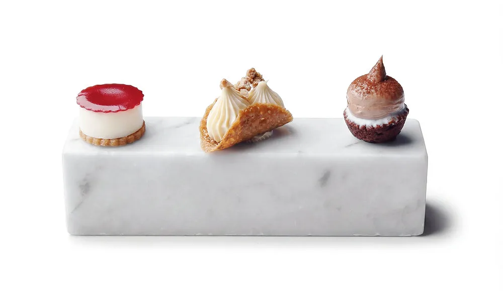 Coccole finali, ricetta del ristorante Tosca del Castello di Casole (SI)