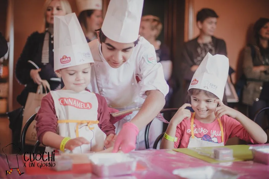 Cuochi per un giorno: bambini in cucina con gli chef stellati