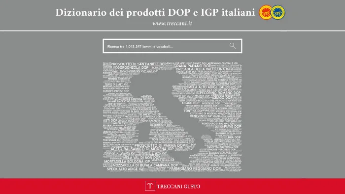 I prodotti DOP e IGP entrano nel patrimonio della lingua italiana