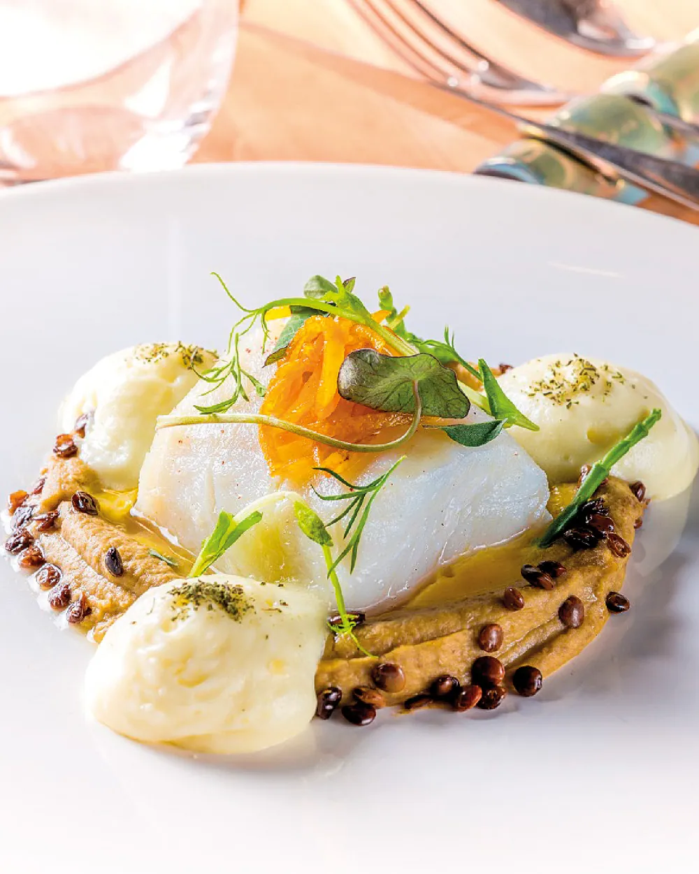 baccalà con lenticchie