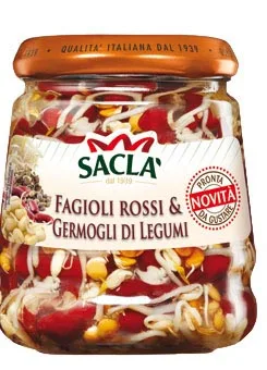Saclà lancia i sottoli Legumi Germogli
