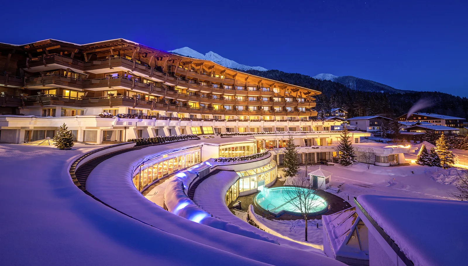 Krumers Alpin Resort, un’oasi tra i boschi e i campi di neve
