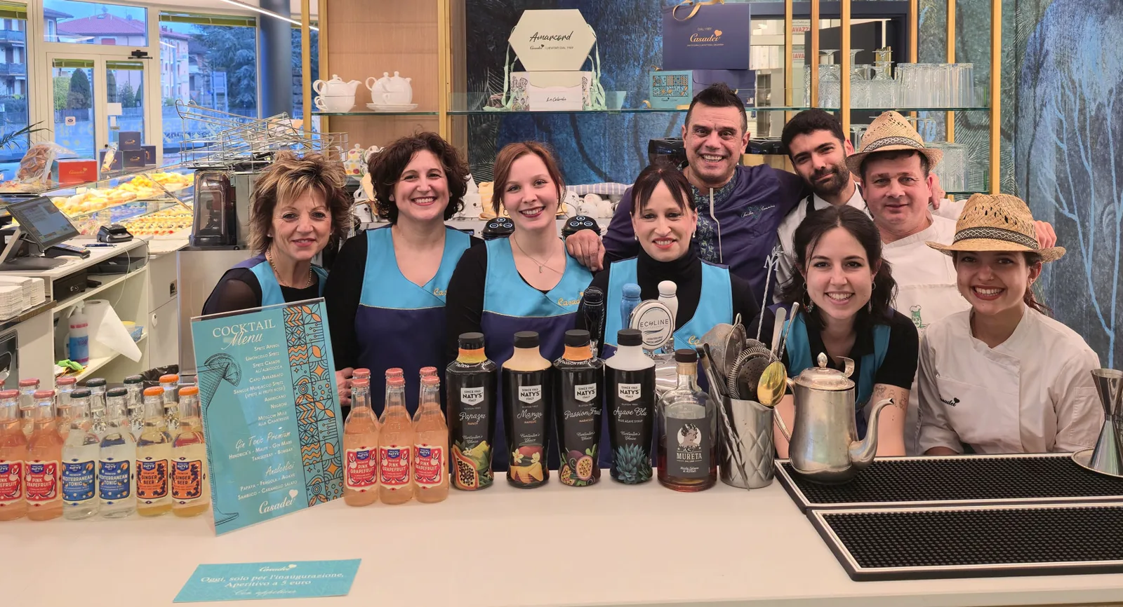 Pasticceria Casadei di Gambettola: nuovi arredi e debutto della cocktail experience