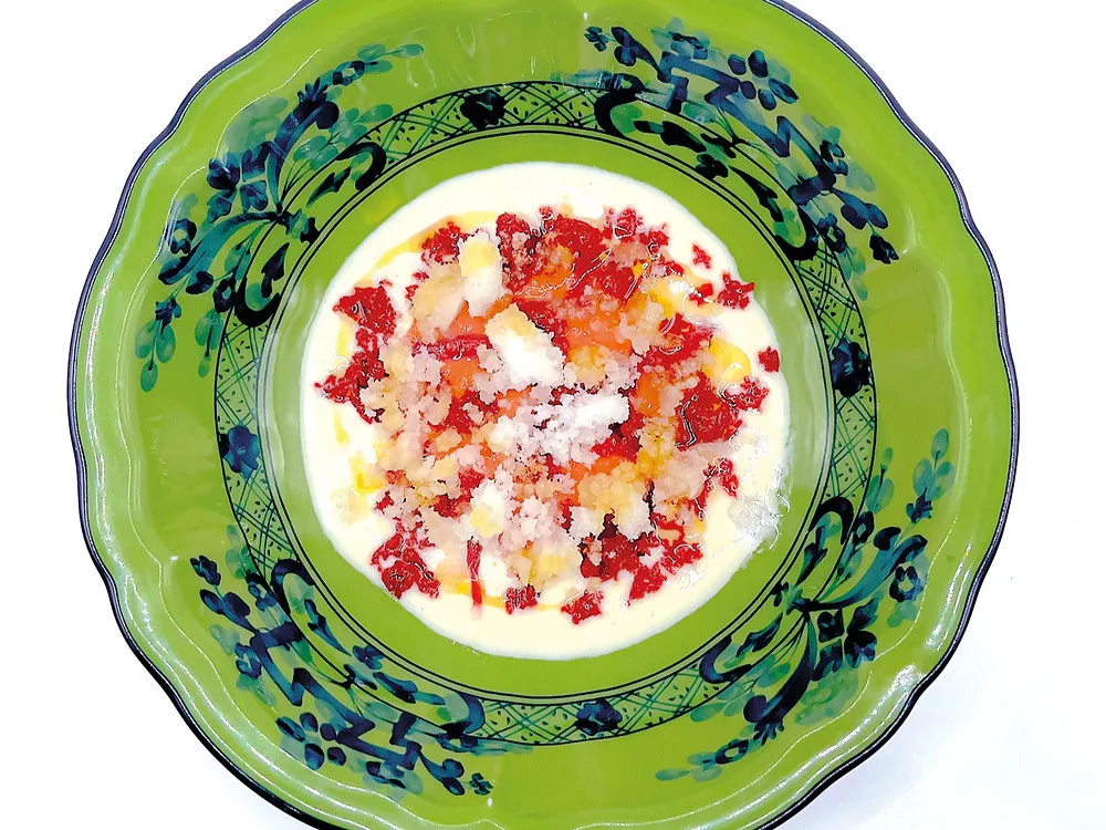 Panzanella, ricetta del ristorante Materia di Cernobbio (Como)