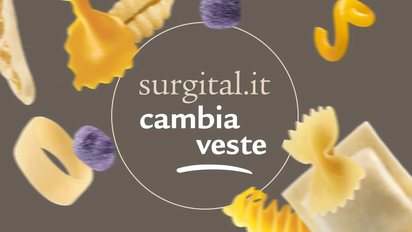 Nasce il nuovo sito Surgital: più ricco di contenuti, immersivo e interattivo, racconta la pasta in una veste grafica rinnovata