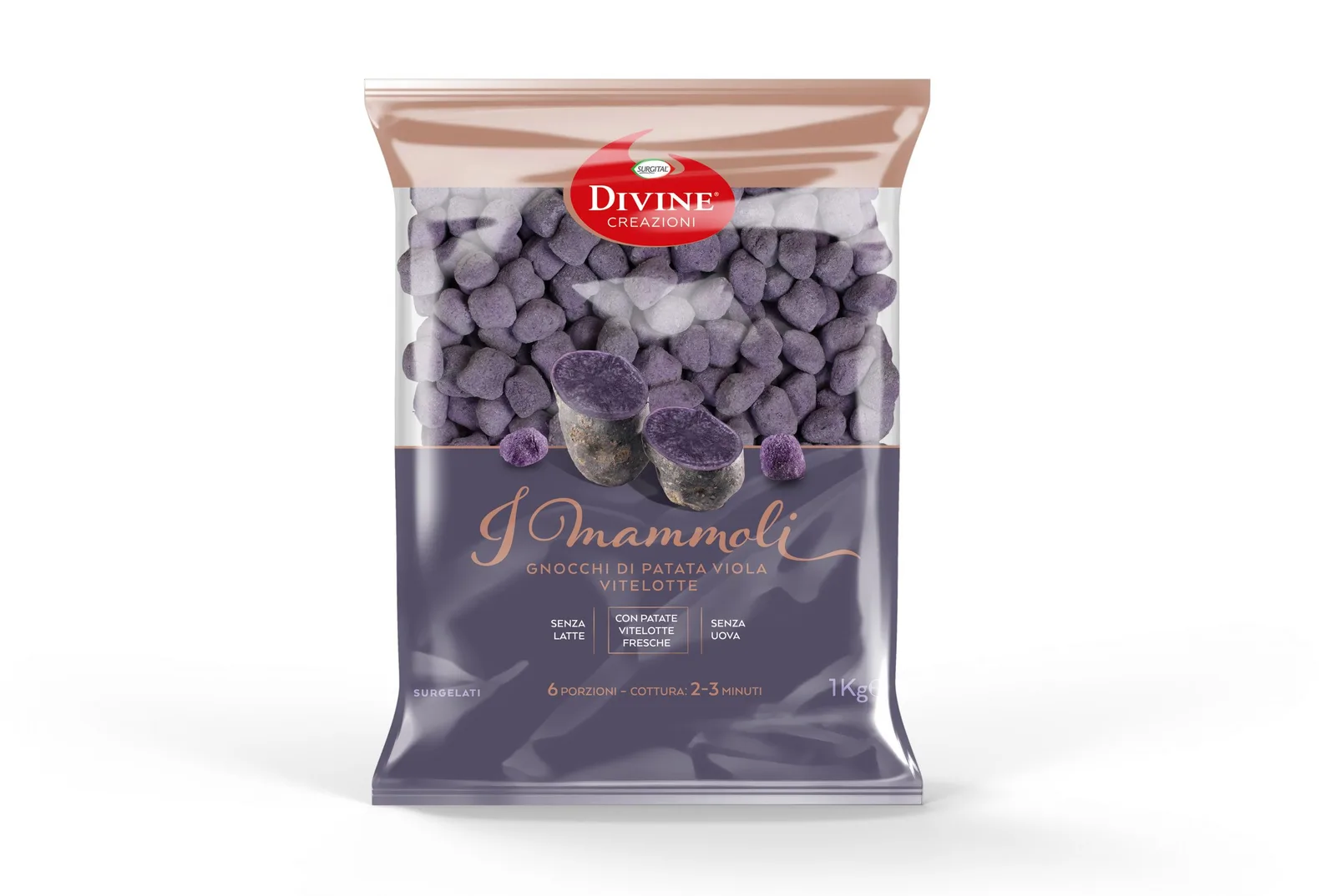 Nuovo pack per i Mammoli di patata viola vitelotte di Divine Creazioni®