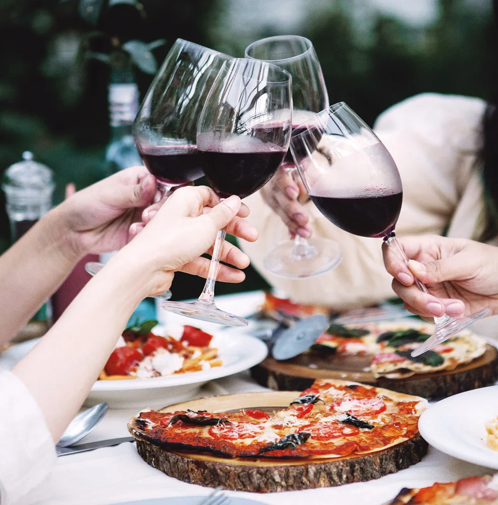 Pizza e vino? Chi ha detto di no…?