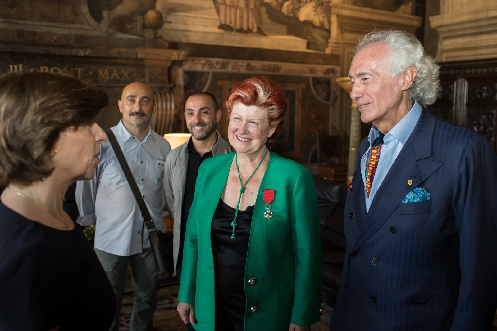 Annie Féolde riceve la Légion d’Honneur