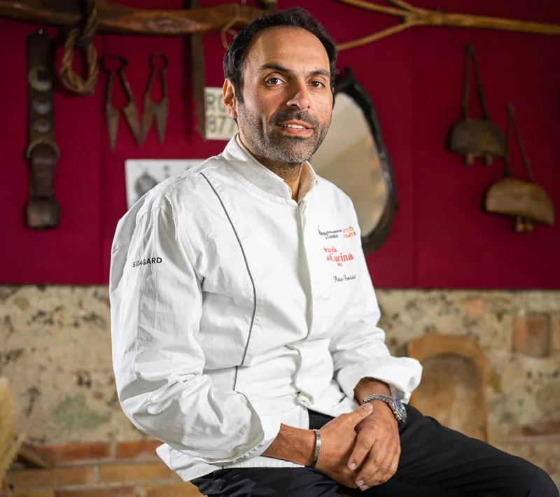 Pietro Parisi il cuoco contadino della cucina a zero spreco