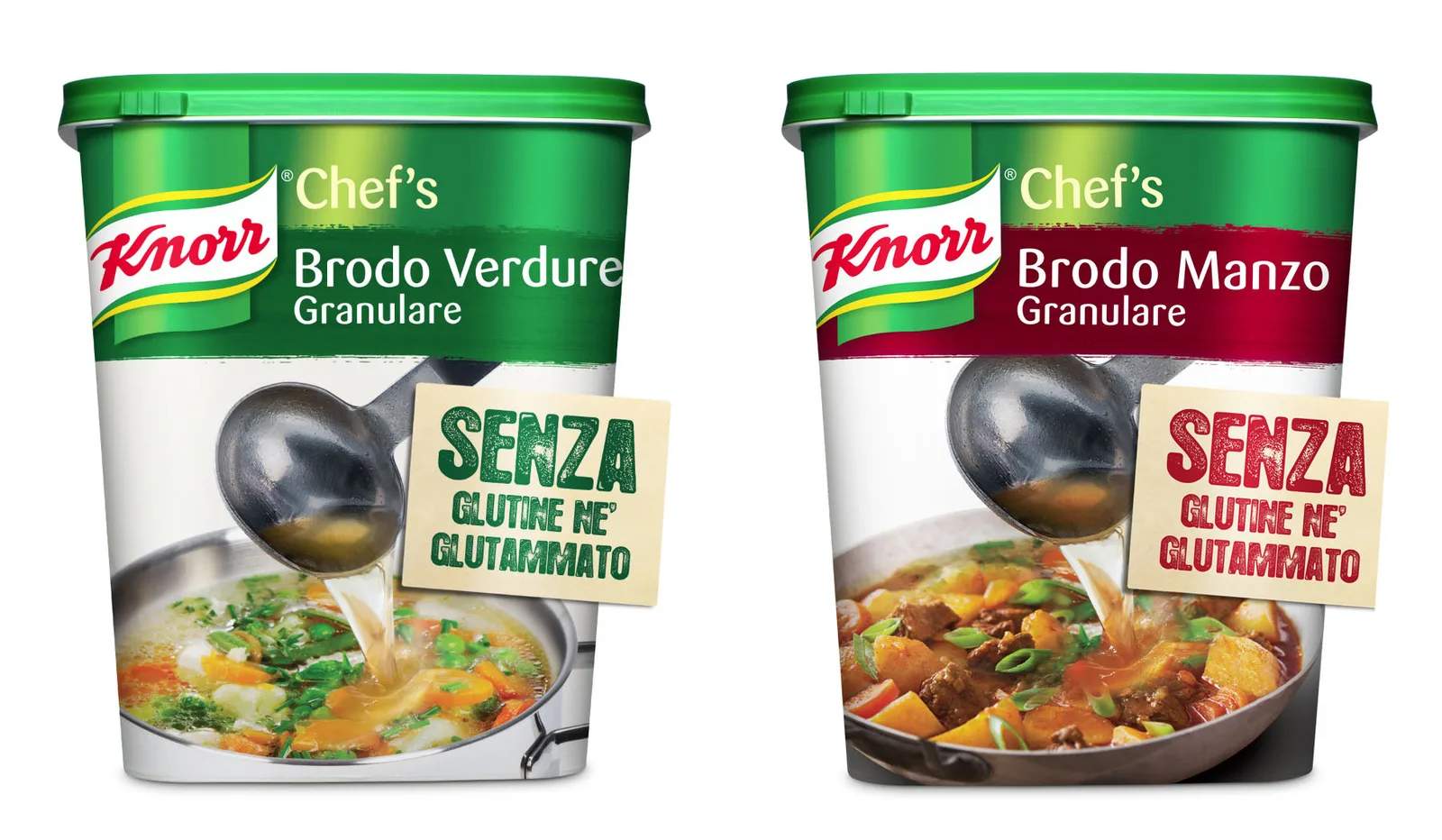 I nuovi Brodi Granulari Knorr Senza Glutine