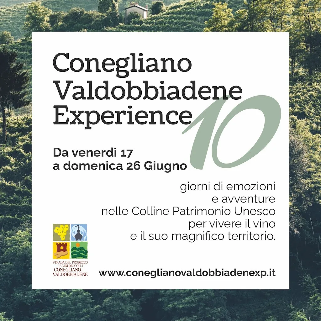 Torna Conegliano Valdobbiadene Experience dal 17 al 26 giugno