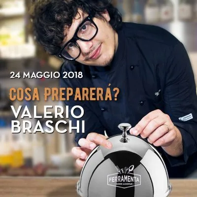 Valerio Braschi al Ristorante Ferramenta di Santarcangelo