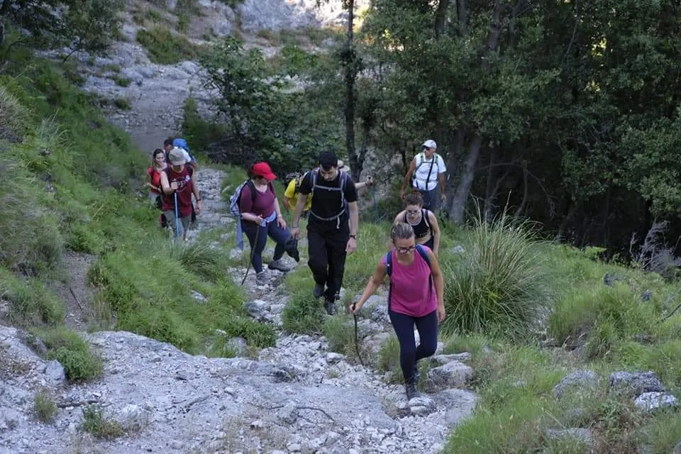 Sentiero delle formichelle da Tramonti a Minori