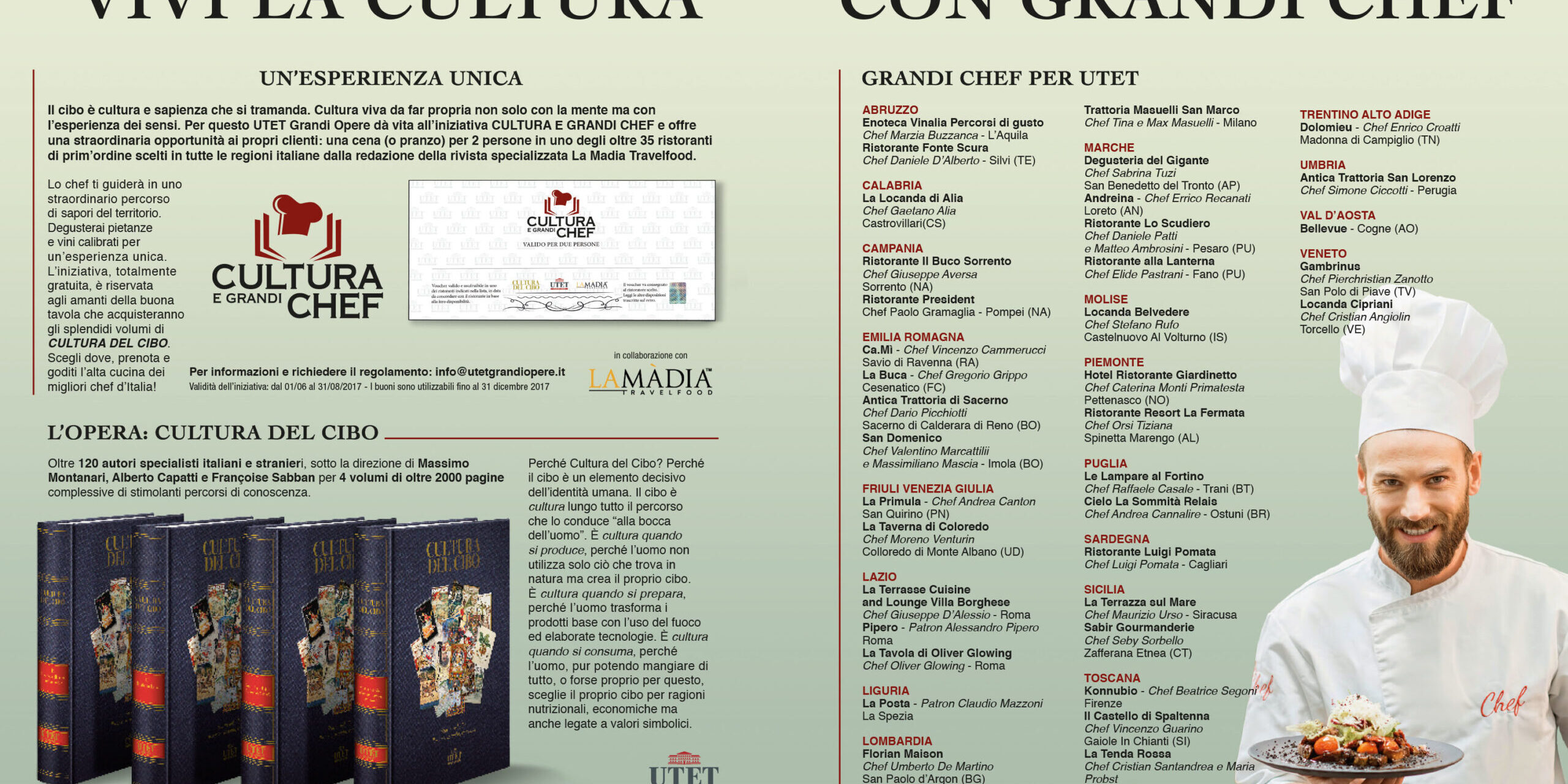Cultura e Grandi Chef Vivi la cultura con grandi chef