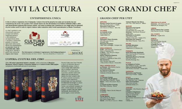Vivi la cultura con grandi chef