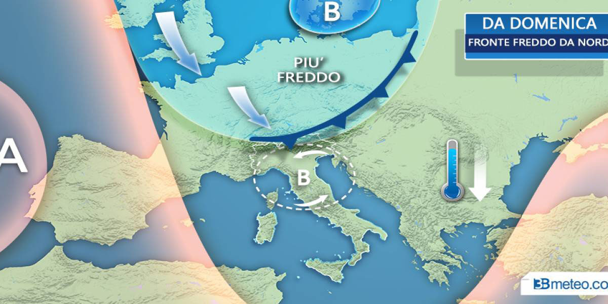 3bmeteo.com - ondata di aria fredda