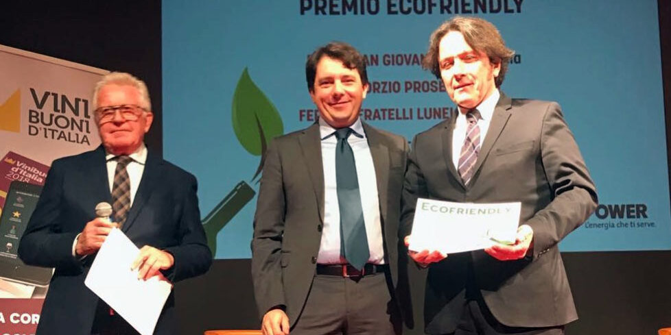Premio Ecofriendly al Consorzio Prosecco Doc
