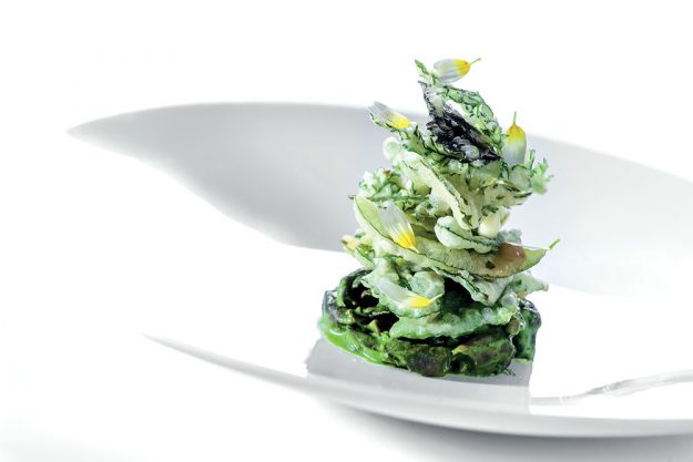 Chef Niederkofler orto di lumache