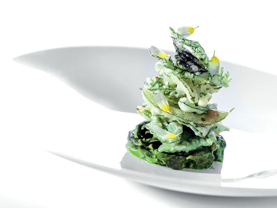 Chef Niederkofler orto di lumache