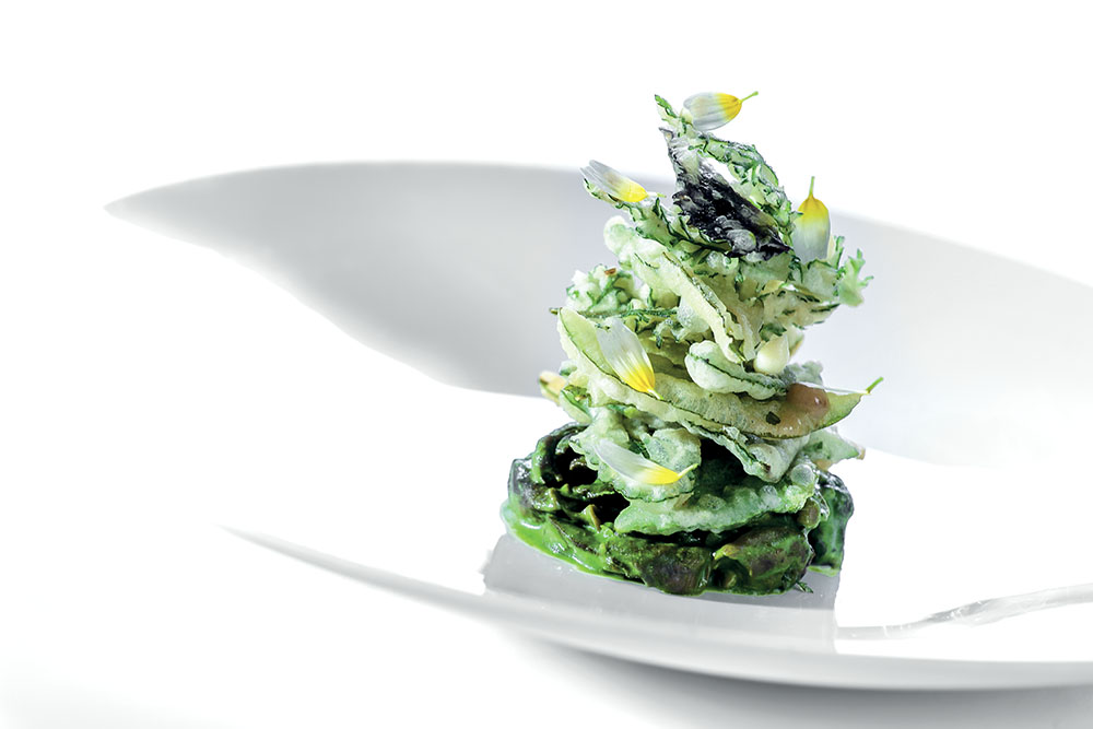 Chef Niederkofler orto di lumache