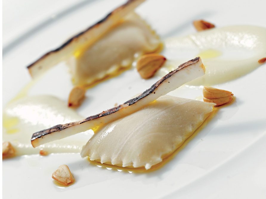 ravioli nella ricetta di Casa di Vissani