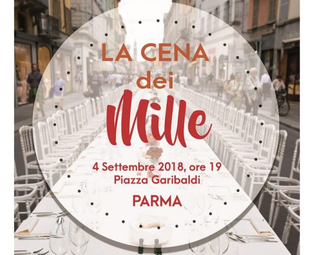 La cena dei mille a Parma