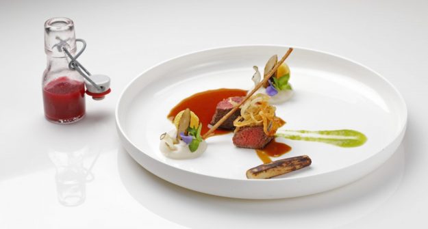 Filetto di bue in crosta di cipolle