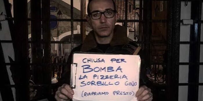 Gino Sorbillo Gino Sorbillo chiuso per bomba