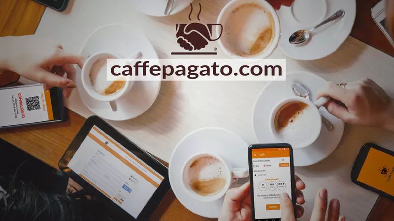 Caffe pagato: l'App per condividere una tazzina a distanza con chi vuoi