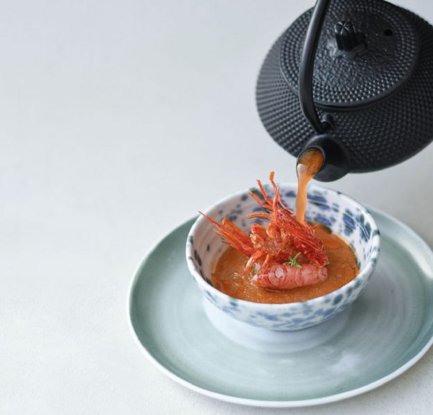 Chawanmuschi di gambero rosso di Filippo Cammarata