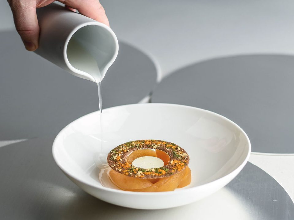 Mela caramellata di chef Filippo Cammarata