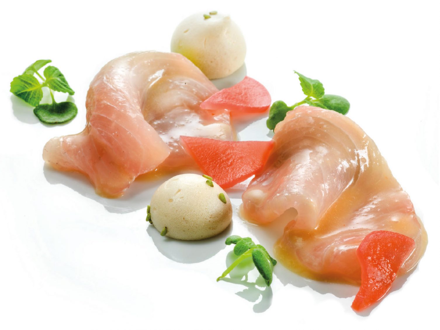 Ricciola Marinata agli agrumi di chef Heinz Beck