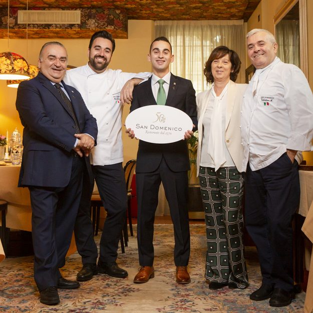 Famiglia Marcatilli del Ristorante San Domenica di Imola