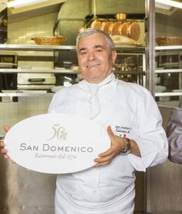 Valentino Marcattilii del ristorante San Domenico di Imola