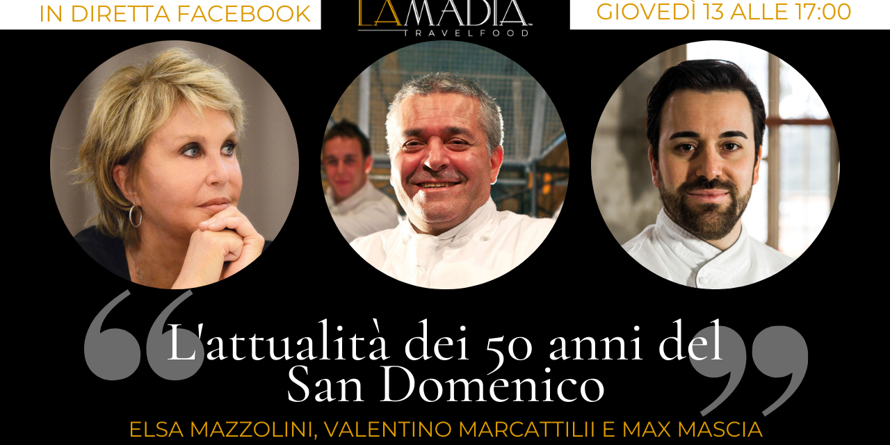L'attualità dei 50 anni del San Domenico: una diretta di Elsa Mazzolini con Valentino Marcattilii e Max Mascia