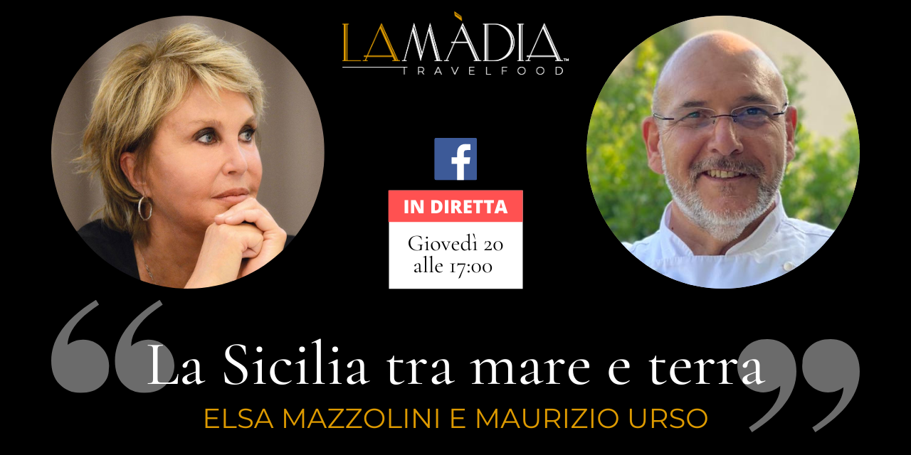 La Sicilia tra mare e terra: una diretta di Elsa Mazzolini con Maurizio Urso La Sicilia tra mare e terra: una diretta di Elsa Mazzolini con Maurizio Urso. Giovedì 20 maggio alle ore 17:00 su Facebook e YouTuube