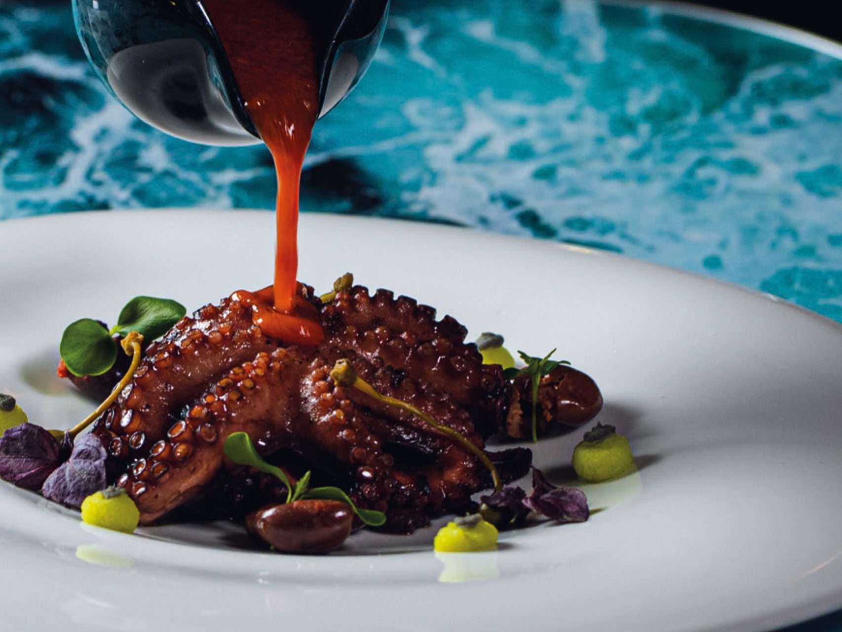 Polpo Senza Luciana dello chef Giuseppe Scicchitano