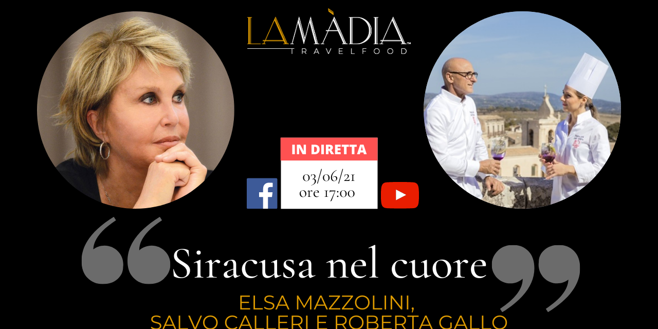 Siracusa nel cuore: un incontro per la rubrica Parla con M.E. con Salvo Calleri e Roberta Gallo del ristorante Regina Lucia di Siracusa