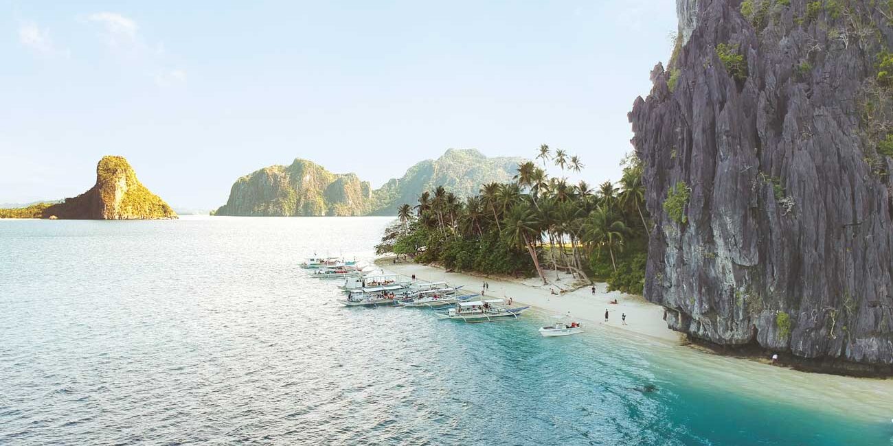 Mare e spiaggia alle Filippine